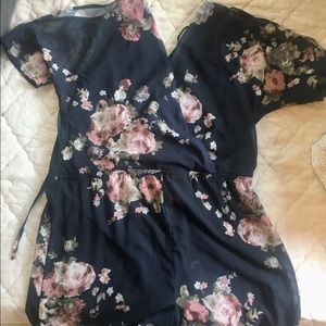 Flowy, flowery, romper